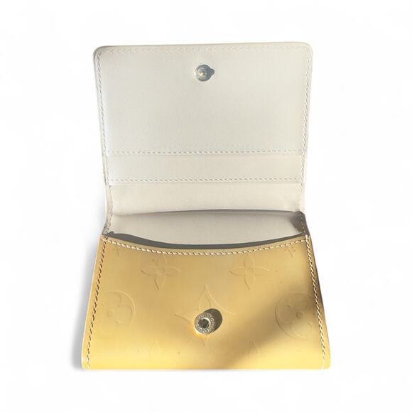 Authentic Louis Vuitton Dentelle Ludlow Wallet Monogram Vintage Compact Bifold - Picture 3 of 10